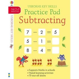 Subtracting Practice Pad 5-6