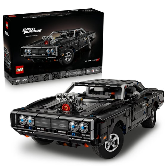 LEGO® Technic Fast and Furious Dodge Charger R/T Car (42231) image 6