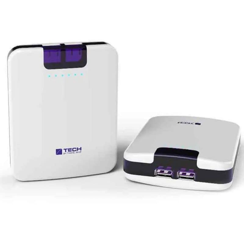 TRAVEL BLUE Powerbank Travel Blue 987 10.400mAh - White/Purple