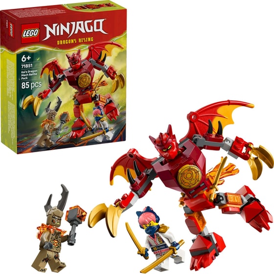 LEGO® Ninjago® Kai's Dragon Mech Battle Pack (71851) image 2