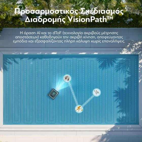 AIPER SCUBA V3 Μαύρο Σκούπα Ρομπότ Καθαρισμού Πισίνας image 8