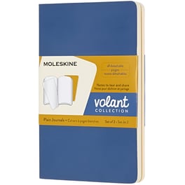 Σημειωματάριο Moleskine Ριγέ Μπλε Pocket (2 Τεμάχια)