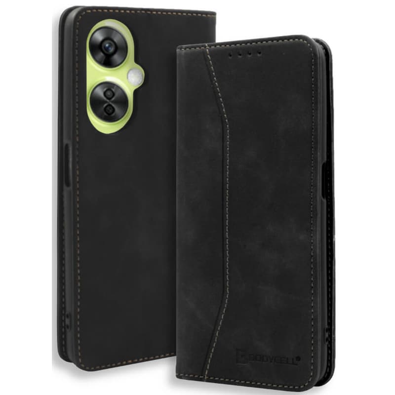 BODYCELL Θήκη OnePlus Nord CE 3 Lite - Bodycell Wallet Case - Black