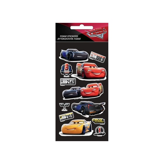 Gim Αυτοκολλητα Foam Cars 772-16538 image 0
