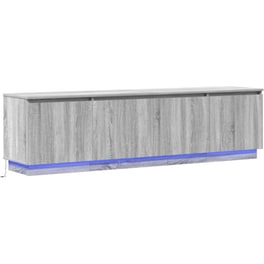 Έπιπλο Τηλεόρασης VidaXL με LED 180 x 38 x 49 cm - Γκρι Sonoma