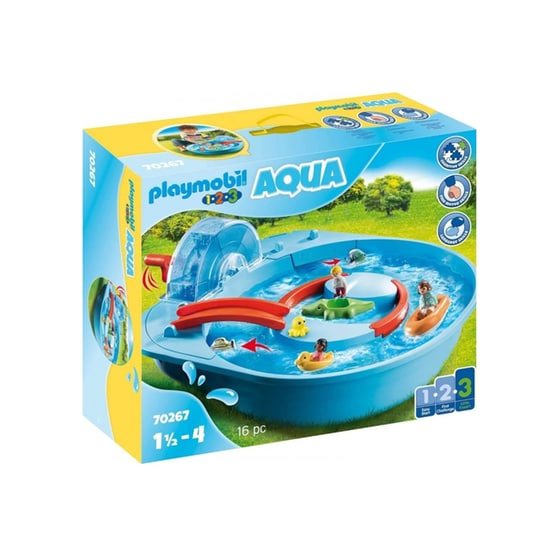 PLAYMOBIL® Μεγάλο Aqua Park με νερόμυλο 70267 image 0