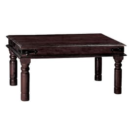 Τραπεζάκι Σαλονιού Woodwell από Ξύλο 60x90x40cm - Καρυδί