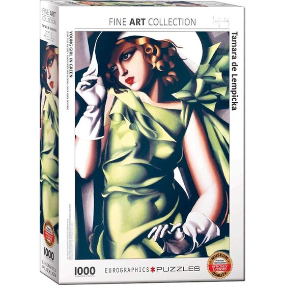 Παζλ Eurographics Tamara de Lempicka: Young Girl in Green (1000 Κομμάτια) image 0
