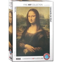 Παζλ Eurographics Fine Art Collection: Leonardo da Vinci - Mona Lisa (1000 Kομμάτια)