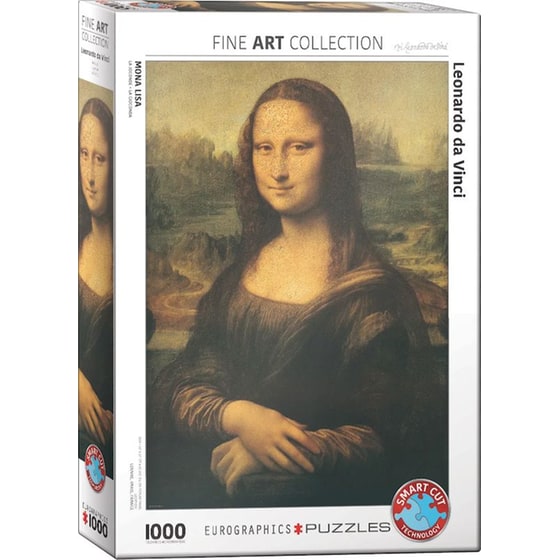 Παζλ Eurographics Fine Art Collection: Leonardo da Vinci - Mona Lisa (1000 Kομμάτια) image 0