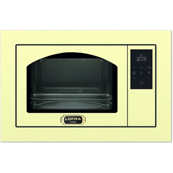 LOFRA FMRBI6TMEGOLD με Grill 20 Lt Κρεμ Εντοιχιζόμενος Φούρνος Μικροκυμάτων image 0