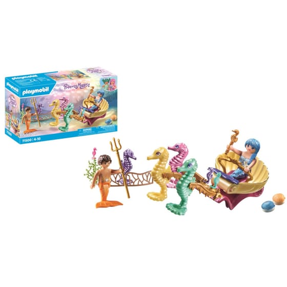 PLAYMOBIL® Princess Magic Γοργονο-άμαξα με ιππόκαμπους (71500) image 2