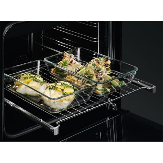 Τηλεσκοπικός Μηχανισμός Φούρνου AEG TR1LV - Inox image 2