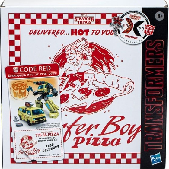 Φιγούρα Δράσης Hasbro Transformers X Stranger Things - Code Red image 0