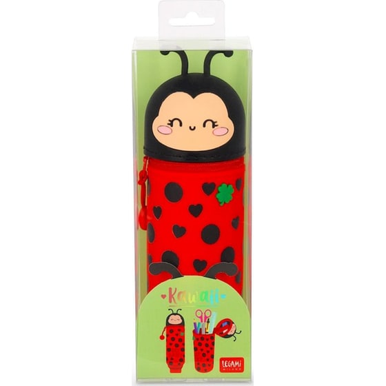 Κασετίνα Σιλικόνης Legami Kawaii Ladybug image 1
