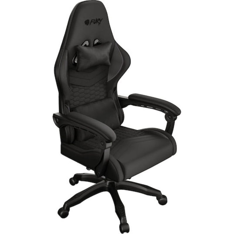 FURY Gaming Καρέκλα Fury Shinai S4 Υφασματινη/Δερμάτινη Μαύρη