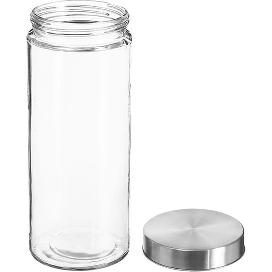 Βάζο Κουζίνας Spitishop F-v Nixo 135299 Γυάλινο 2000ml Φ11x27.6cm - Διάφανο image 1