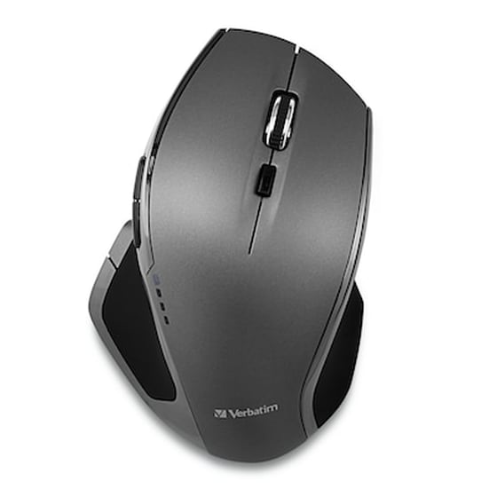 Verbatim 8-Button Wireless Blue LED Mouse Ασύρματο Ποντίκι Γκρι image 1