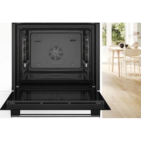 BOSCH HBA534ES4 71 Lt Inox Εντοιχιζόμενος Φούρνος Άνω Πάγκου image 1