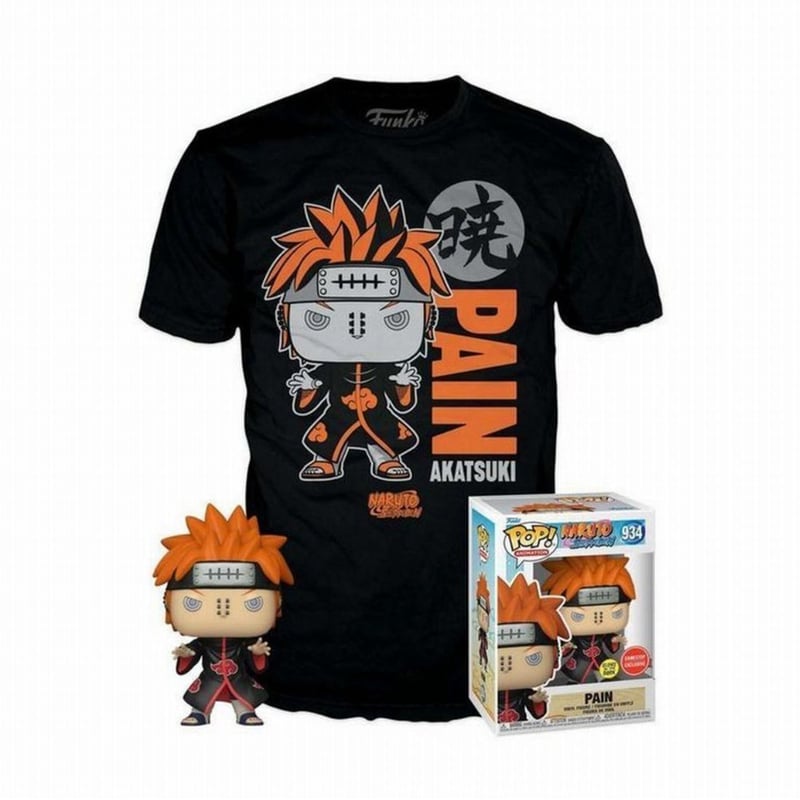 FUNKO Funko Pop! Box - Naruto Shippuden - Pain POP! με T-Shirt (L)