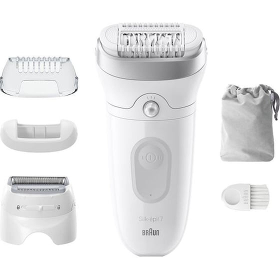 Αποτριχωτική Μηχανή BRAUN SILK-EPIL 7-041 Λευκό/Γκρι image 2
