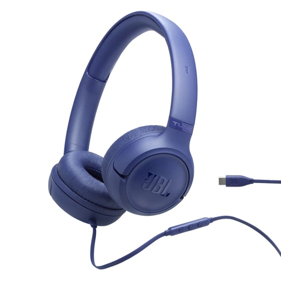 JBL Tune 530C Ενσύρματα Ακουστικά Κεφαλής - Blue image 0
