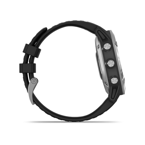 Smartwatch Garmin Fenix 6 47mm Ασημί-Μαύρο image 4