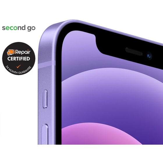 Μεταχειρισμένο Apple iPhone 12 64GB Purple second go Certified by iRepair image 2