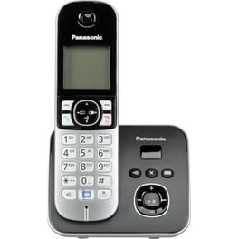 Ασύρματο Τηλέφωνο Panasonic KX-TG6821GB - Black