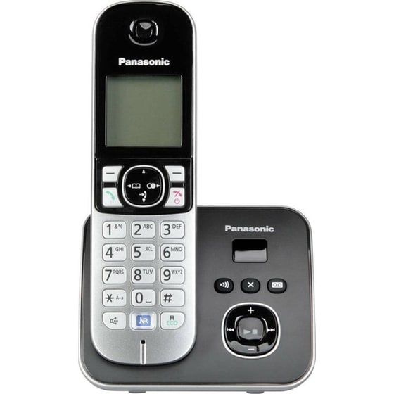 Ασύρματο Τηλέφωνο Panasonic KX-TG6821GB - Black image 0