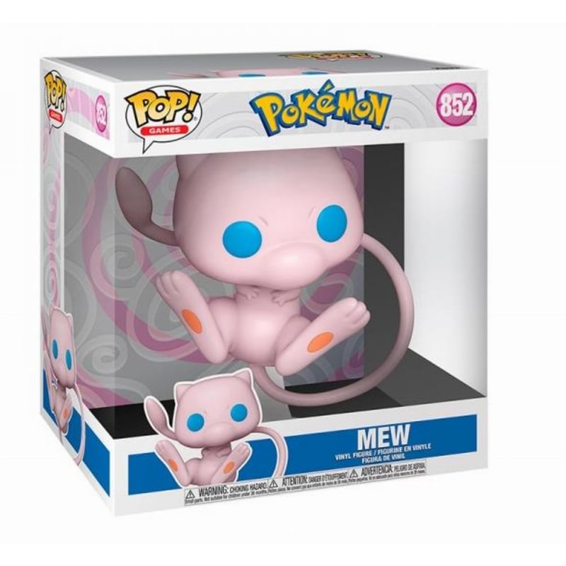 FUNKO Funko Pop! Games - Pokemon - Mew #852 Jumbosized