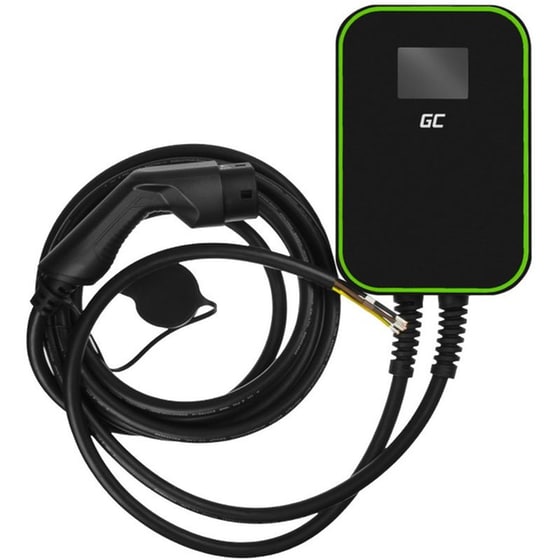 Επιτοίχιος Φορτιστής Αυτοκινήτου Green Cell Ev Powerbox 22kW - Μαύρο image 2