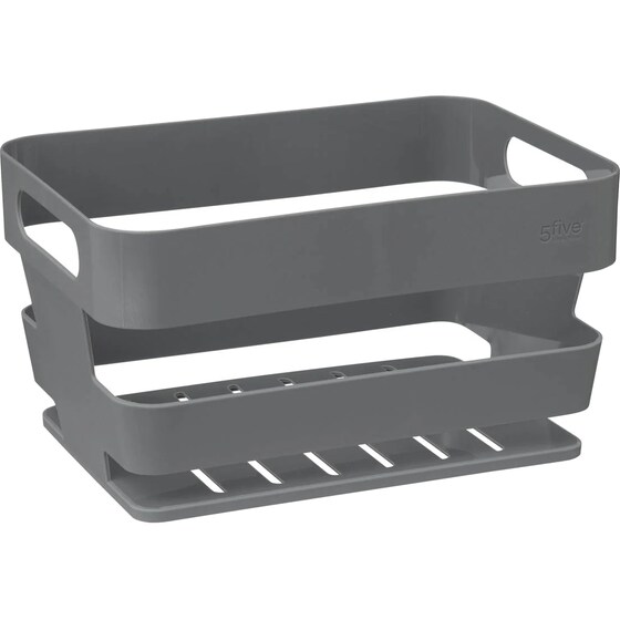 Καλάθι Αποθήκευσης Spitishop Bath N Store Πλαστικό 15.5x20cm - Γκρι image 0