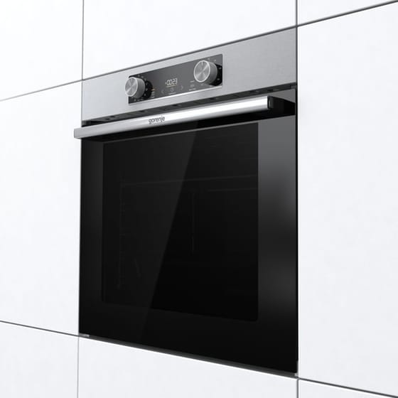 GORENJE BOP6737E02XK 77 Lt Inox Εντοιχιζόμενος Φούρνος Άνω Πάγκου image 2