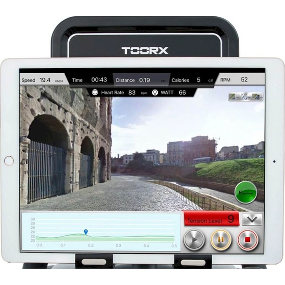 Ποδήλατο Γυμναστικής Toorx Καθιστό BRX R 300 Chrono Line - Μαύρο image 10
