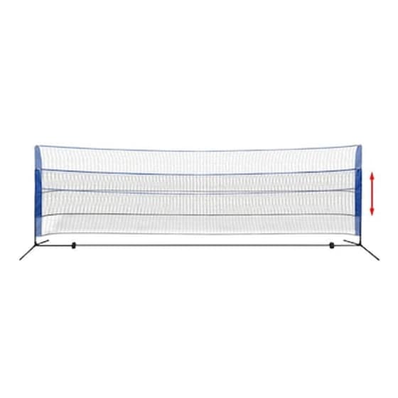 Vidaxl Σετ Φιλέ Μπάντμιντον 500 X 155 Εκ. Με Μπαλάκια Μπάντμιντον image 4
