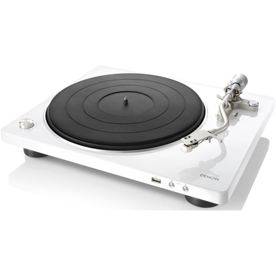 Πικάπ Denon DP-450USB - Λευκό image 0