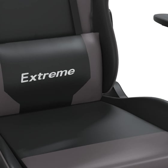 Καρέκλα Gaming VIDAXL 3143691 με Ρυθμιζόμενα Μπράτσα από Τεχνητό Δέρμα - Μαύρη image 5
