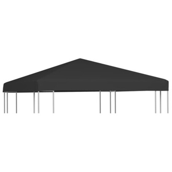 Vidaxl Κάλυμμα Για Κιόσκι Μαύρο 3 X 3 Μ. 270 Γρ./μ² image 2