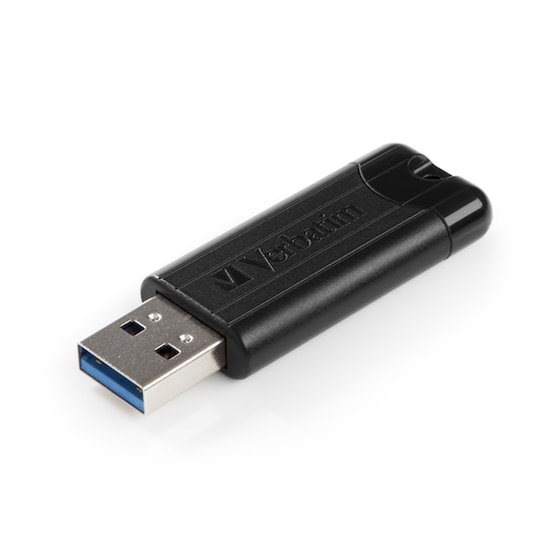 Verbatim PinStripe 256GB USB 3.0 Stick Μαύρο image 1