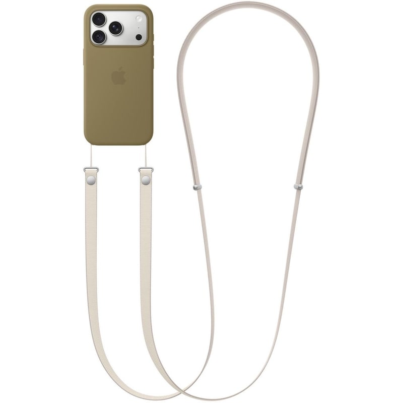 Λουράκι Λαιμού Apple Crossbody Strap για Apple iPhone - Sand