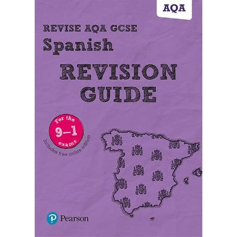 Βιβλίο Pearson REVISE AQA GCSE Spanish Revision Guide inc online