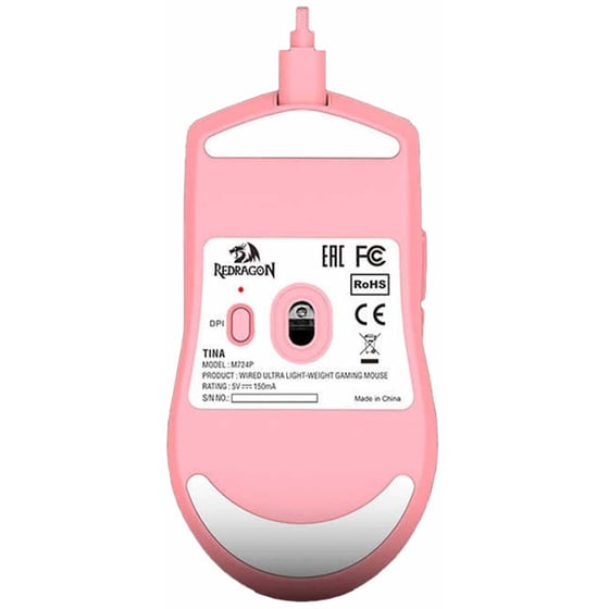 Redragon K1NG M724P Gaming Ενσύρματο Ποντίκι - Pink image 2
