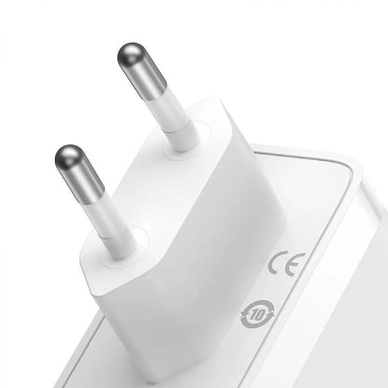 Φορτιστής Πρίζας Baseus GaN5 Pro 2x USB-C/1x USB 140W - White CCGP100202 image 1