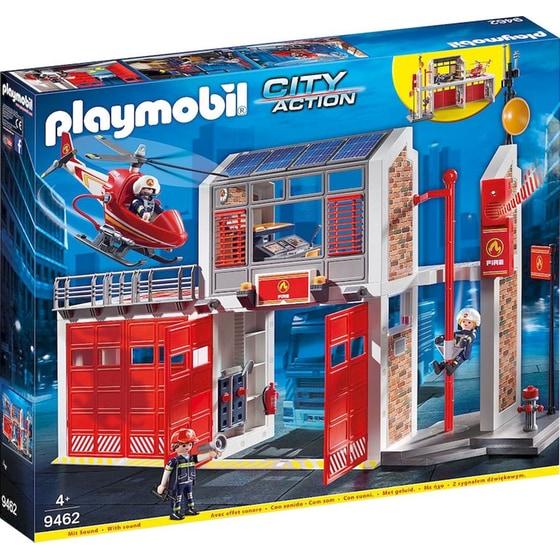 PLAYMOBIL® City Action Μεγάλος Πυροσβεστικός Σταθμός (9462) image 0