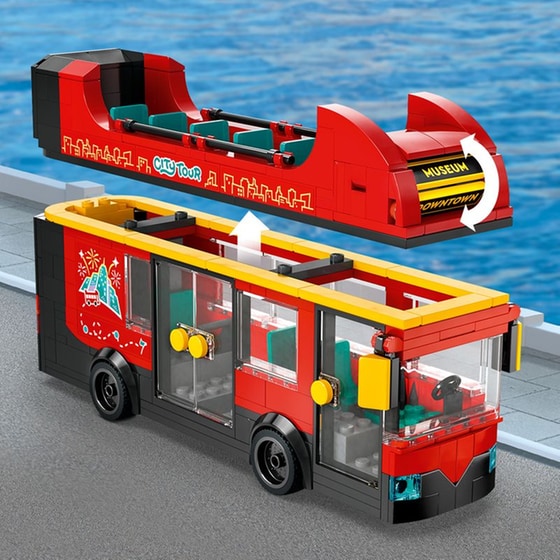 LEGO® City Red Double-Decker Sightseeing Bus (60407) image 5