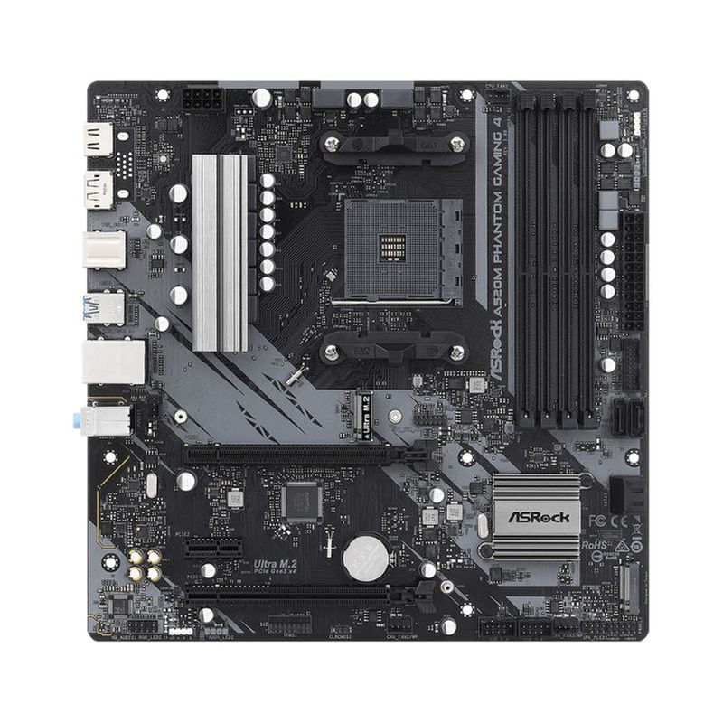 ASROCK ASRock A520M Phantom Gaming 4 Micro ATX με AMD AM4 Socket