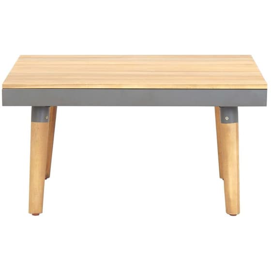 Τραπέζι Εξωτερικού Χώρου VidaXL από Ξύλο 60x60x31.5 cm - Καφέ image 1