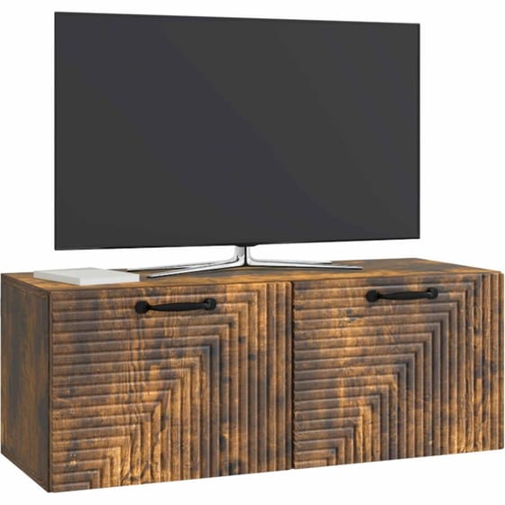 Επιτοίχιο Έπιπλο Τηλεόρασης VidaXL 78.5x31x30 cm - Καφέ Δρυς image 1
