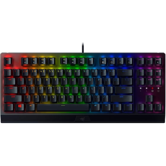 Razer BlackWidow V3 TKL Gaming Μηχανικό Ενσύρματο Πληκτρολόγιο Tenkeyless με Razer Green διακόπτες και RGB φωτισμό (US) image 0